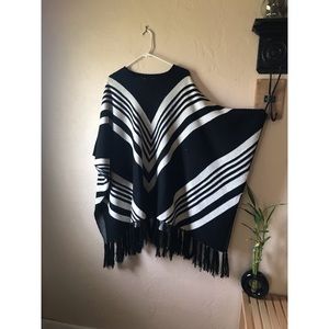 Chevron Poncho